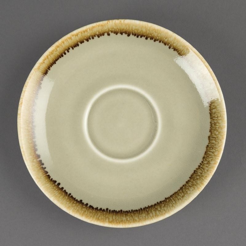  Olympia Kiln Untertassen Moos 14cm 