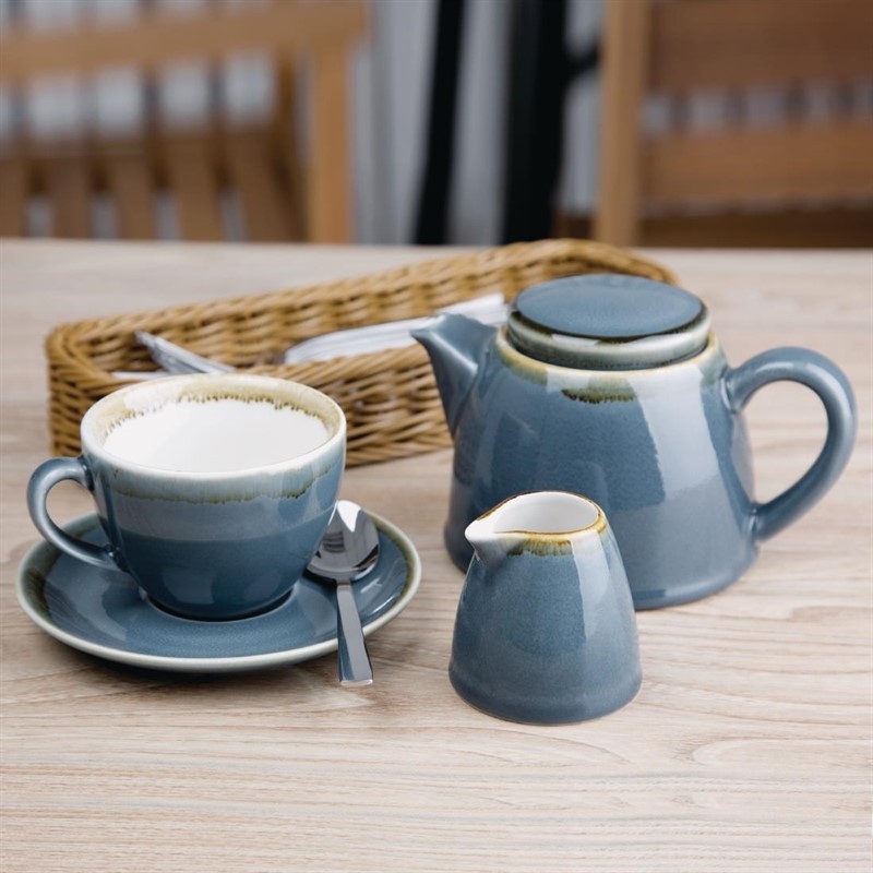  Olympia Kiln Cappuccinotassen Ozean 23cl 