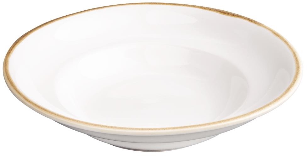  Olympia Kiln Pasta Sch&uuml;ssel Kreide 250mm 340ml (4 St&uuml;ck) 
