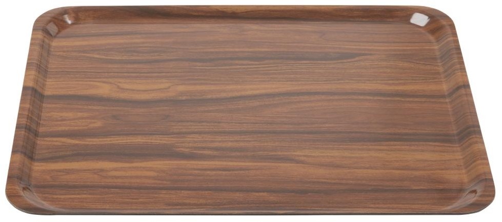  Cambro Capri Tablett Walnuss 36x46cm 
