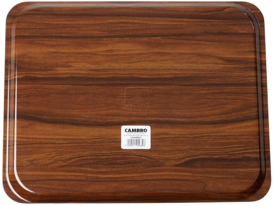  Cambro Capri Tablett Walnuss 36x46cm 