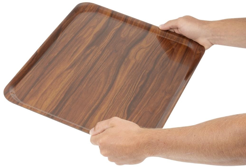  Cambro Capri Tablett Walnuss 36x46cm 
