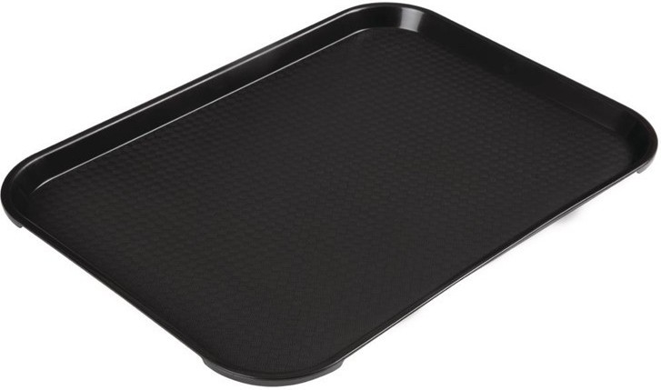  Cambro Polypropylen Fastfood Serviertablett schwarz 41x30cm 