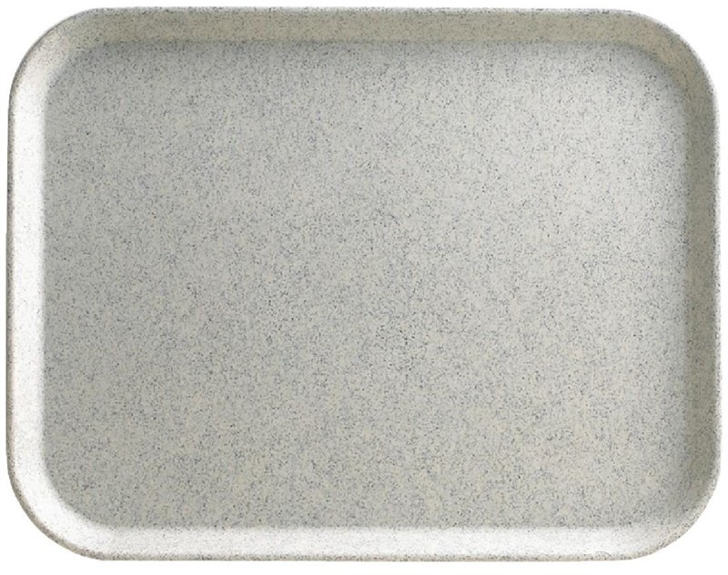  Cambro Versa Lite Polyester Tablett gesprenkeltes rauchgrau gro&szlig; 