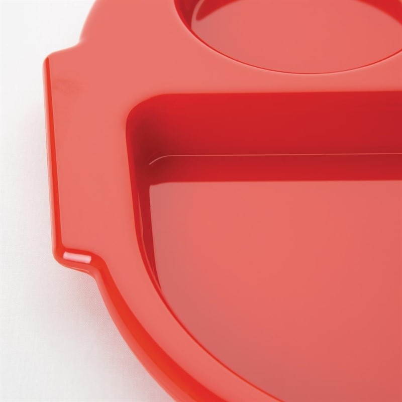  Kristallon Men&uuml;tabletts rot 37,5 x 27,8cm 