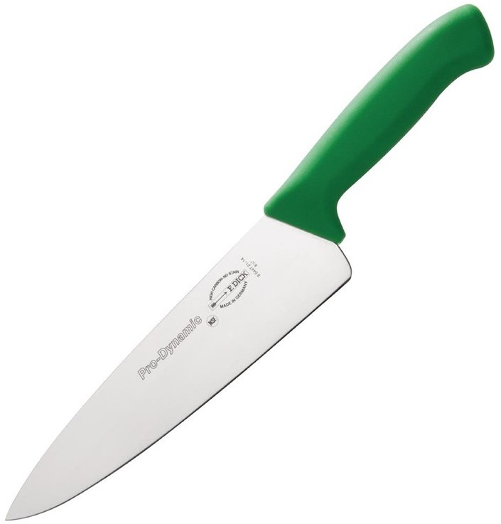  Dick Kochmesser 21cm Farbcode gr&uuml;n 