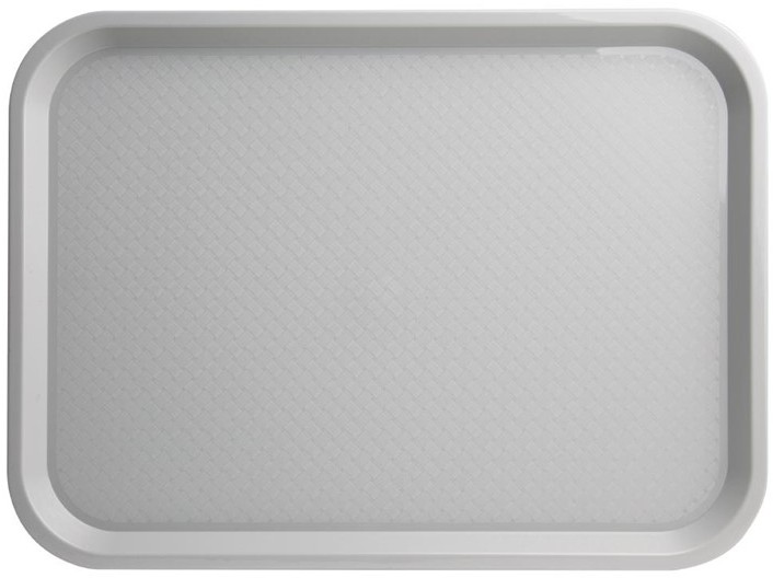  Kristallon Fast-Food-Tablett grau 45 x 35cm 