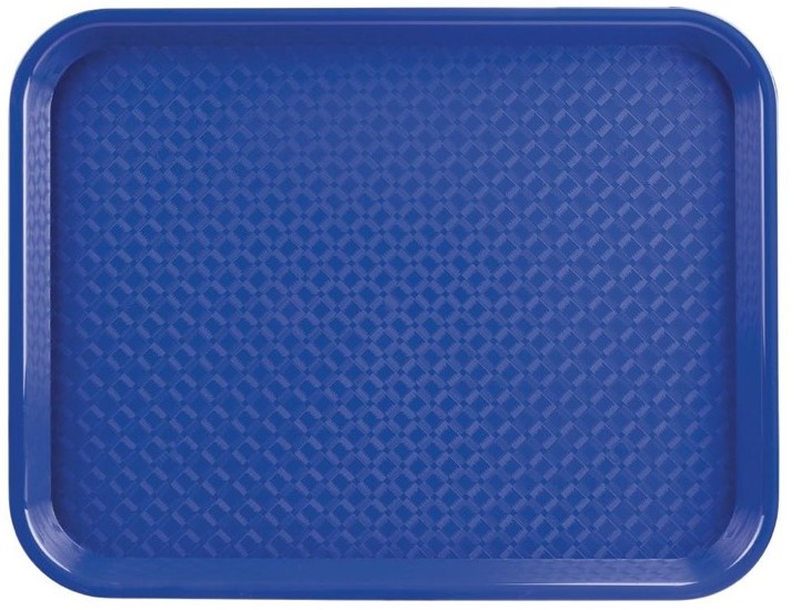  Kristallon Fast-Food-Tablett blau 45 x 35cm 