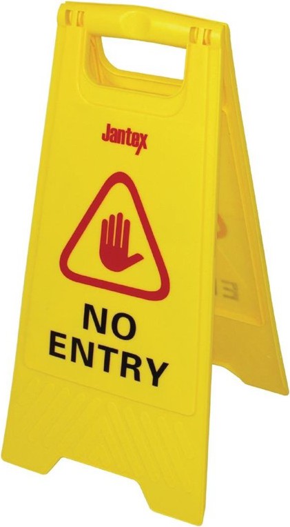  Jantex Warnschild "No Entry" 