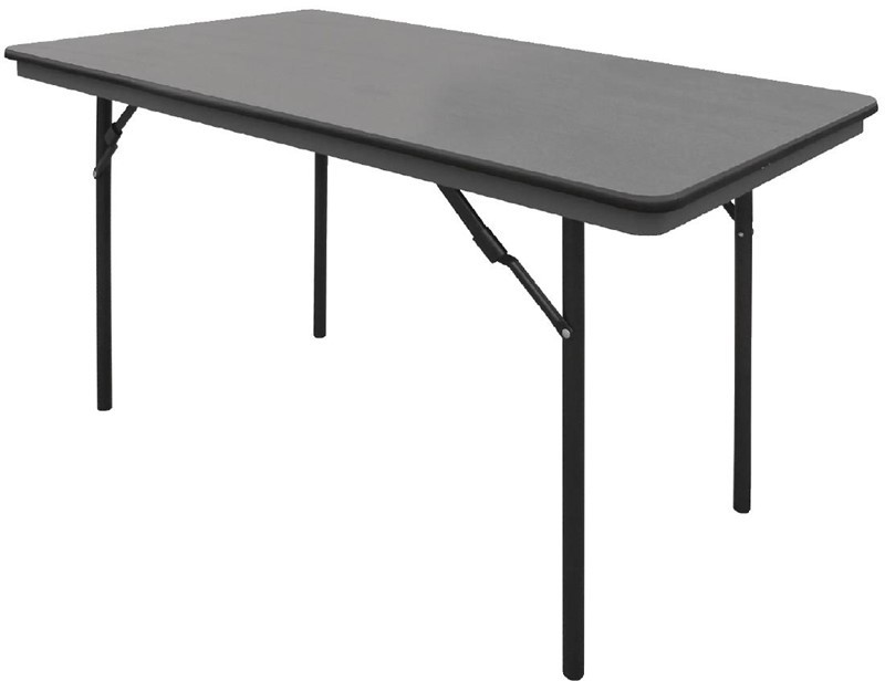  Bolero rechteckiger Klapptisch grau 122cm 