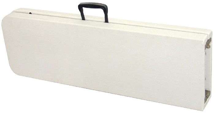  Bolero Klappbank wei&szlig; 183cm 