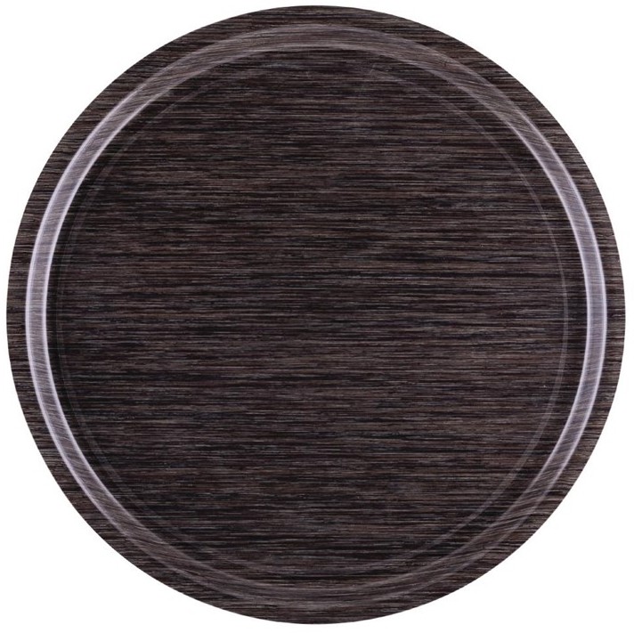  Roltex Original rundes Serviertablett Wenge 45cm 