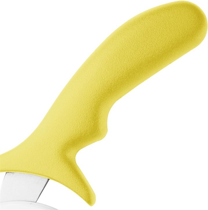  Hygiplas Edelstahl Pizzarad gelb 10cm 