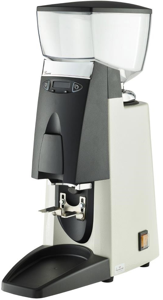  Santos Barista leise Espresso Kaffeem&uuml;hle Wei&szlig; 55WA 