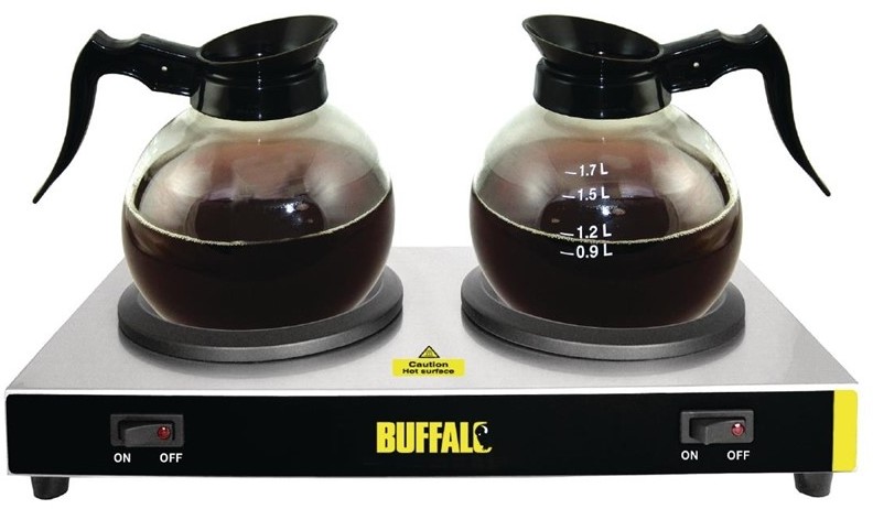  Buffalo doppelte Kaffeewarmhalteplatte 